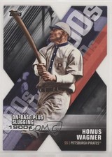2020 Topps Decade of Dominance Die-Cuts Black /299 Honus Wagner #DOD-17 HOF 03a2