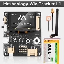 Wio Tracker L1 Meshtastic Node LoRa Development Board Kit Bluetooth GPS +Battery