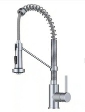 Kraus KPF-1610CH Chrome Commercial Kitchen Faucet Pull Down Sprayer NEW QUALITY