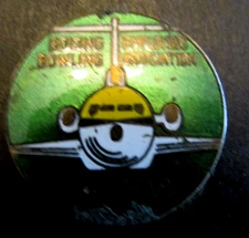 VTG Boeing Employees Bowling Association 25th Year Medallion Token Award