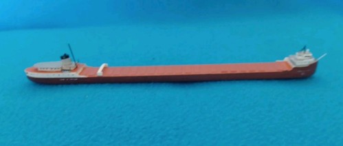 Custom Made Arthur Anderson Great Lakes Freighter Waterline Model Ship - Foto 4 di 5