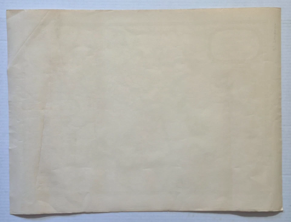 Antique Chemins de ST. Jacques de compostell 1648 Map, Late 1800s reproduction - Image 4 of 4