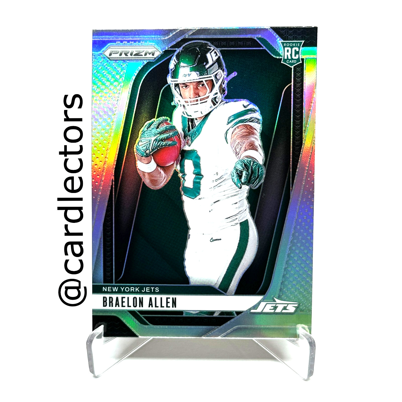 2024 Panini PRIZM BRAELON ALLEN Rookie Variations #6 Silver PRIZM Variation JETS