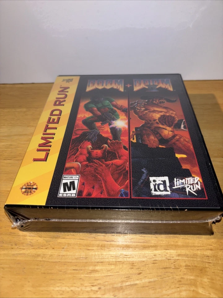 XBOX 10TH ANNIVERSARY VARIANT DOOM 1 & 2 LIMITED RUN GAMES COLLECTORS EDITION - Image 2 of 4