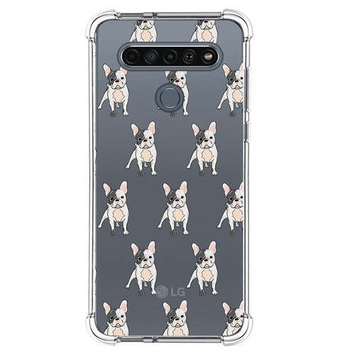 Custodia In Silicone Antishock Per Lg K42 Design Acquerello 08 Disegni