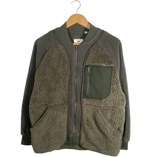 White Mountaineering x Uniqlo Full Zip Fleece Jacket Size Small - Picture 1 of 7