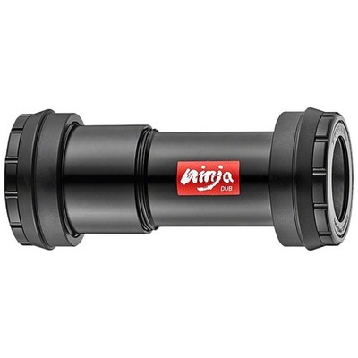 Token Ninja BB4629 Press Fit Double-Thread Bottom Bracket - Black DBB4629-BKTK