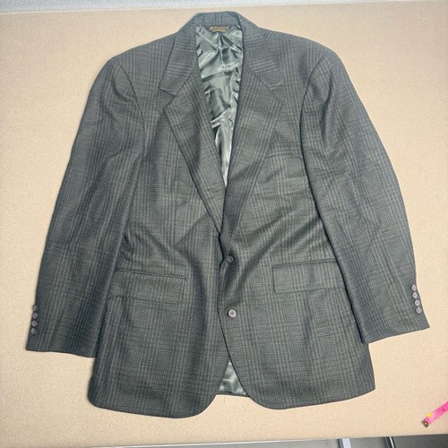 Southwick for Roger Stevens Vintage Wool Herringbone Sport Coat Blazer