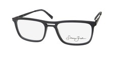 NEW SEAN JOHN 5161 GLASSES MENS BLACK PLASTIC 002 SQUARE 55-19-150 FULL-RIM