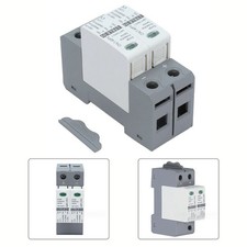 2 Pole 500/1000V Solar DC Surge Protector For PROTECTION Device DC 20-40kA