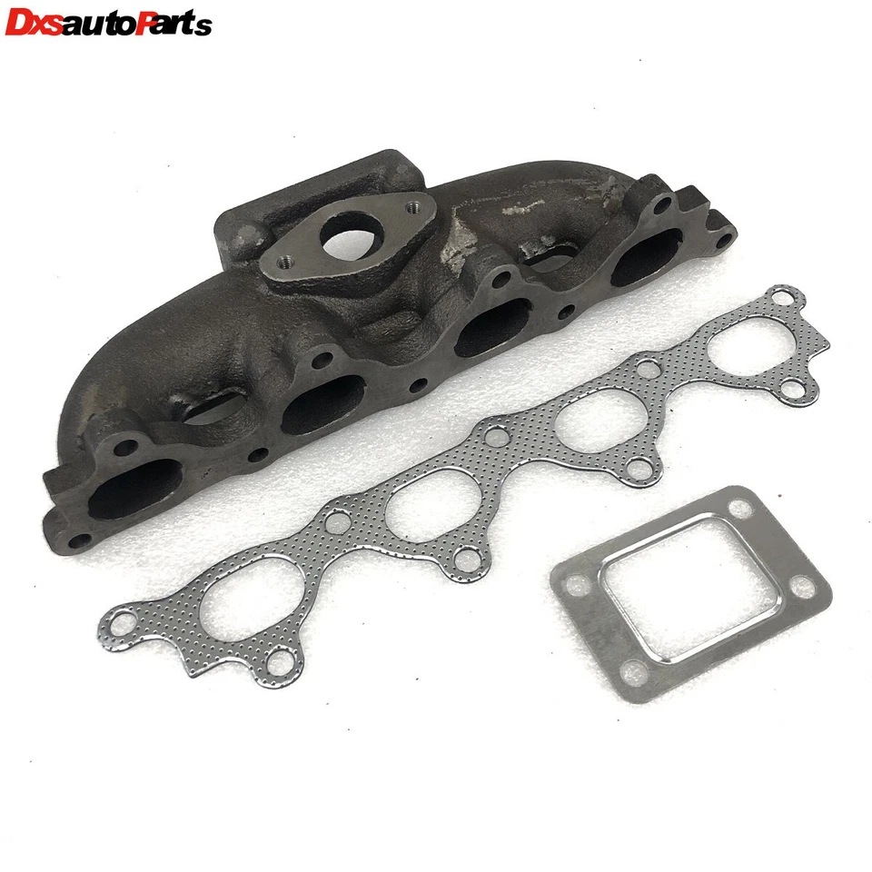 Turbo T3/T4 + colector + puerta de desecho para 92-96 Prelude F22A1 90-93 Accord F20 Foto 4 de 4
