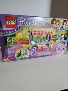 lego friends amusement park hot dog van 41129
