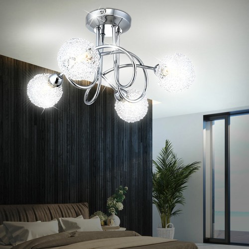 Led Bille Spot Luminaire De Plafond Couloir Bureau Salon Lampe Eclairage Chrome