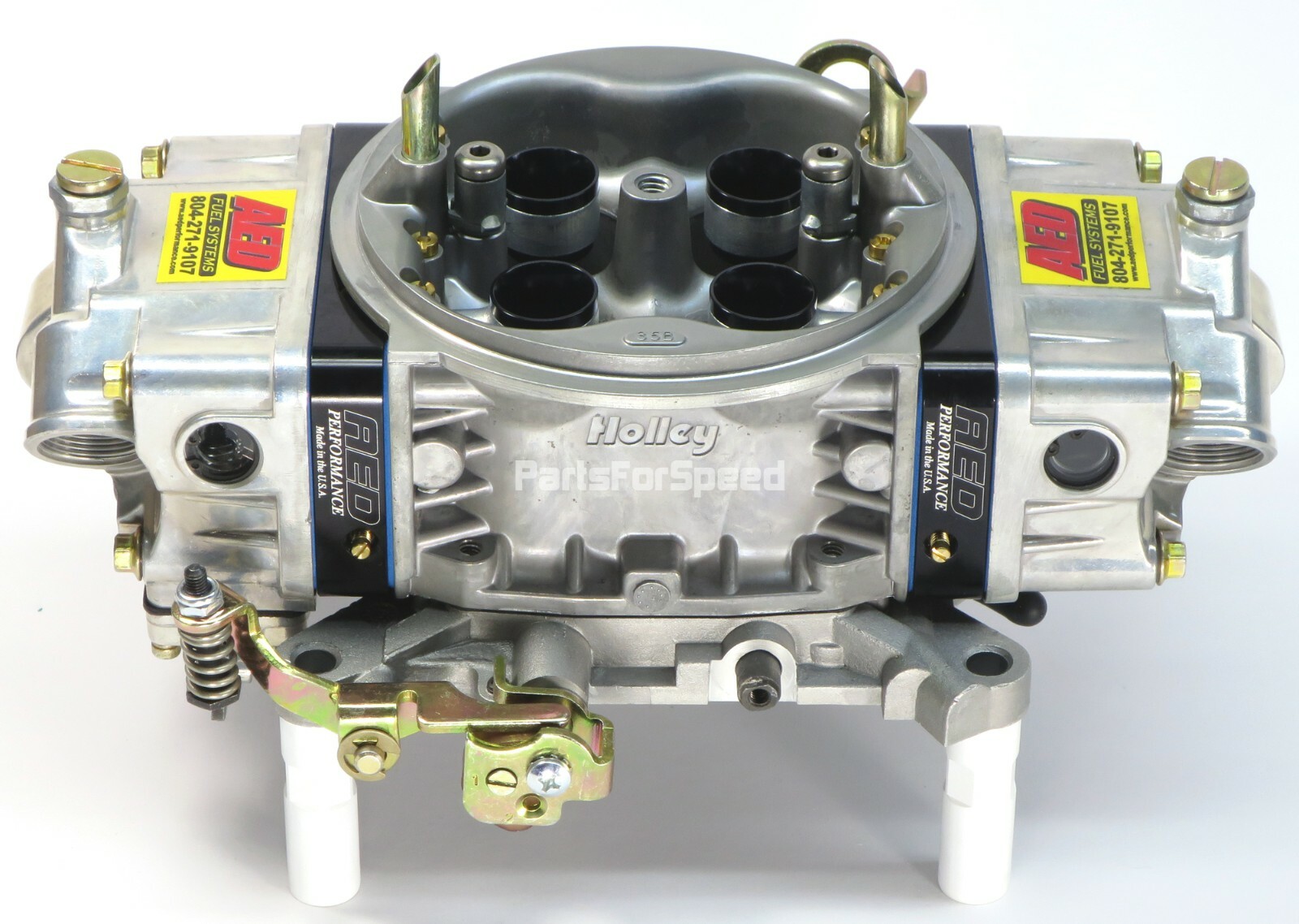 AED 850HO AN Holley Double Pumper Carb Street / Race Annular Boosters