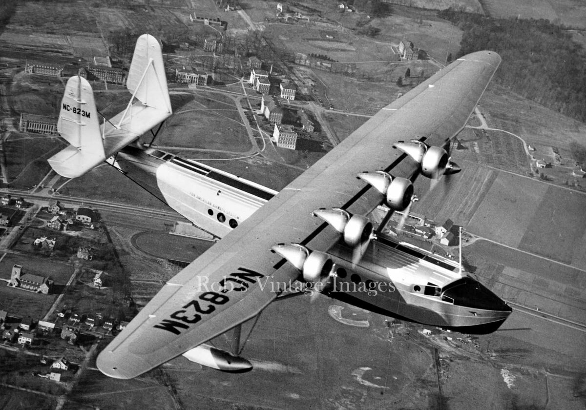 Pan Am Clipper photo 2 Sikorsky S-42 Airplane Flying Boat Pan Am Clipper photo 2 Sikorsky S-42 Airplane Flying Boat