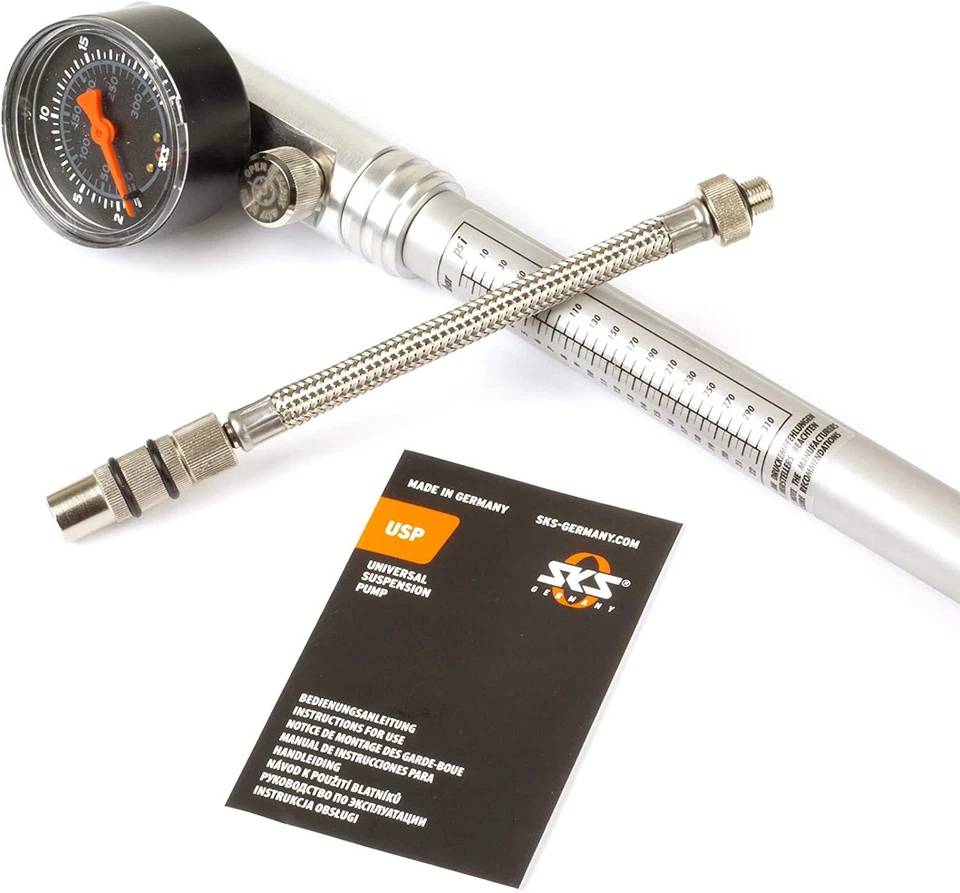 SKS - Bomba de suspensión universal (USP) para bicicleta/bicicleta Foto 4 de 4