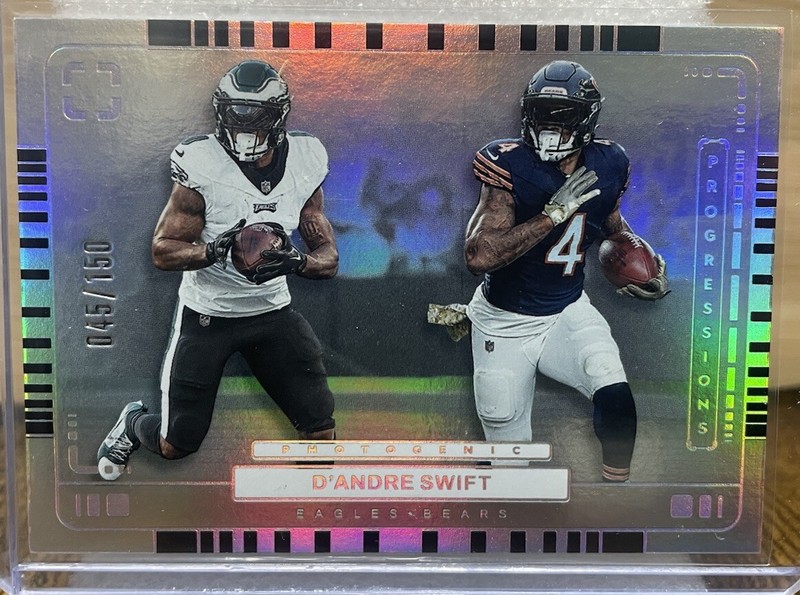 2024 Panini Photogenic D’andre Swift Progression /150 card