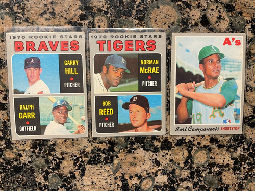 1970 O-PEE-CHEE BASEBALL LOT OF #9 REGGIE JACKSON,ROBINSON,WEAVER,JENKINS - Picture 3 of 4