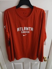 Nike Dri-Fit Shirt Women 2XL Orange Atlanta Dream Basketball Team CV3570-657 N95