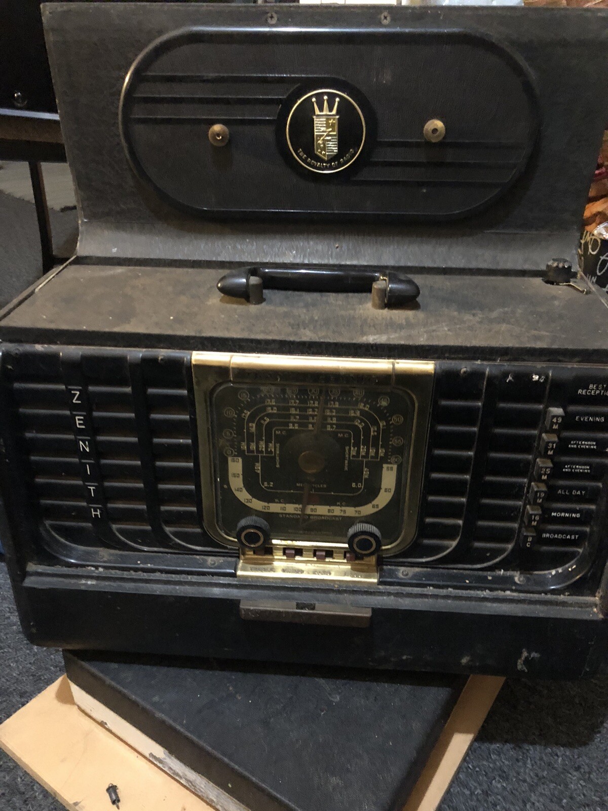 Zenith Transoceanic D7000Y Royal Radio eBay