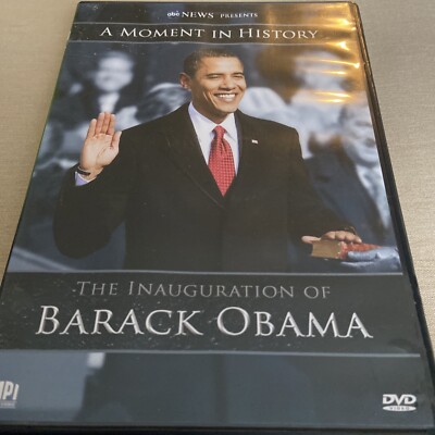 A Moment In History: The Inauguration of Barack Obama (DVD, 2009) W/ Insert ABC