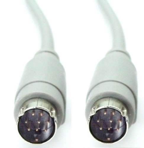 Apple Mac Serial Cable 8 Pin Mini Din Male To Male Plug Plug 2m Ebay