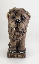 Vtg LIONSTONE 1973 Kentucky Straight Bourbon Whiskey Lion Mug Pitcher Decanter !