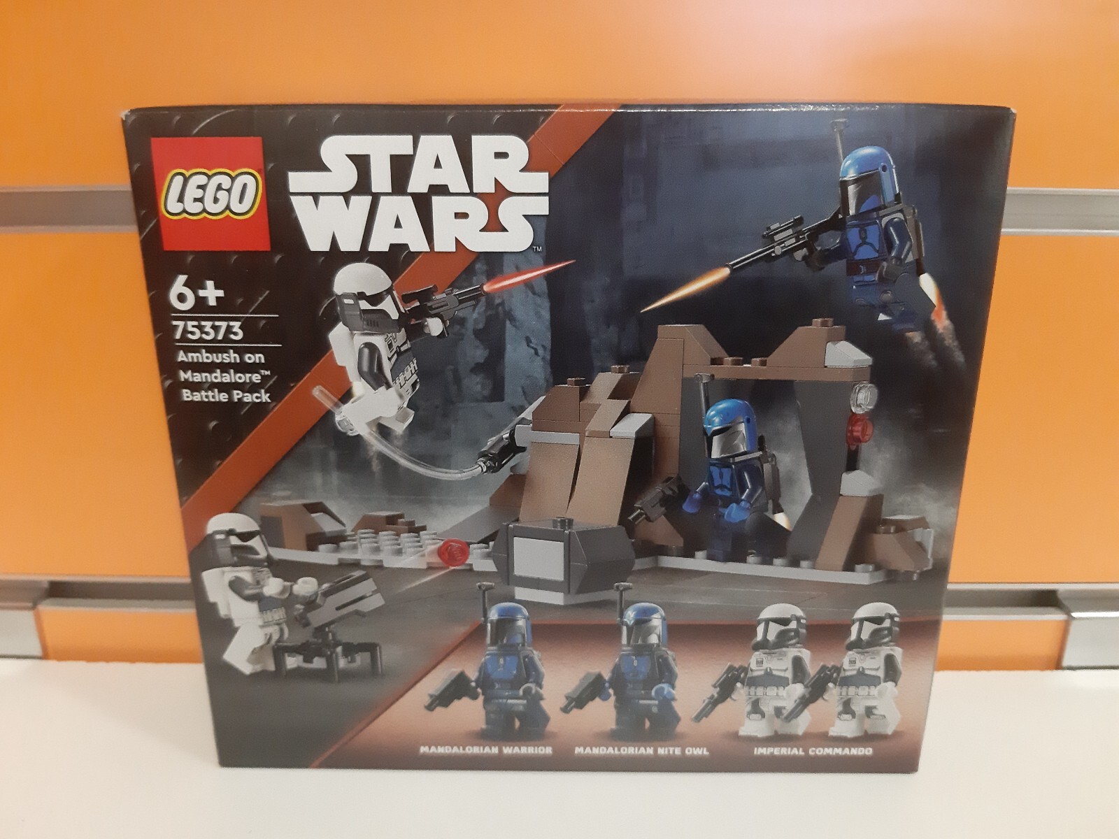 LEGO 75373 Star Wars Battle Pack Mandalore - Ideale per Diorami