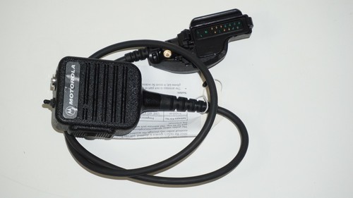 Motorola NMN6247A Microphono di pubblica sicurezza con cavo dritto 30 pollici - Foto 5 di 9