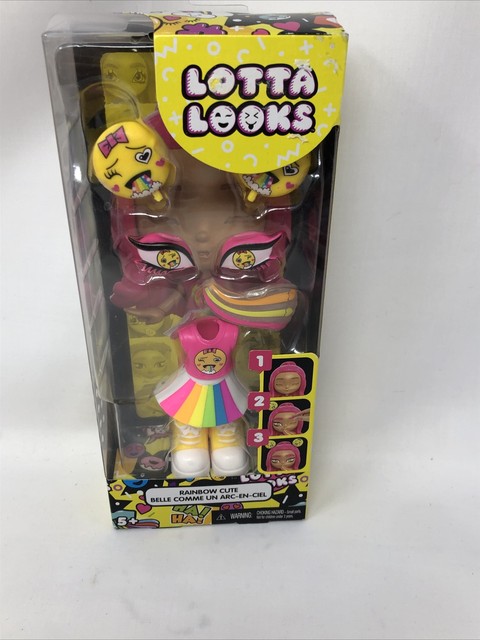 Lotta Looks Rainbow Cute Mood Pack – 6-7 Plug & Play Pieces For Doll Customization, Ages 5+ - View #6