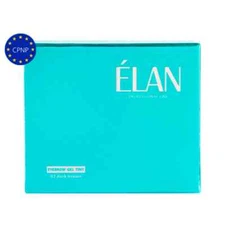 ELAN Set Gel Eyebrow Eyelash Color with Oxidizer 02 Dark Brown 2 x 5 g Kit
