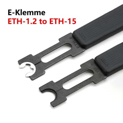 E-Klammer ETH-1,2 bis ETH-15 Für Sicherungsringe Welle E Clip Sicherungsscheibe