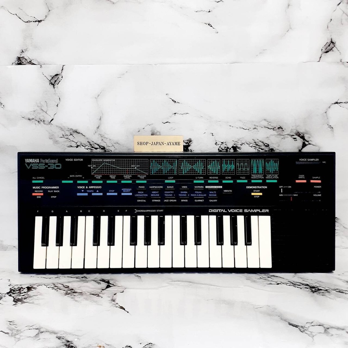 Buy Yamaha VSS-30 Keyboard - Black online | eBay