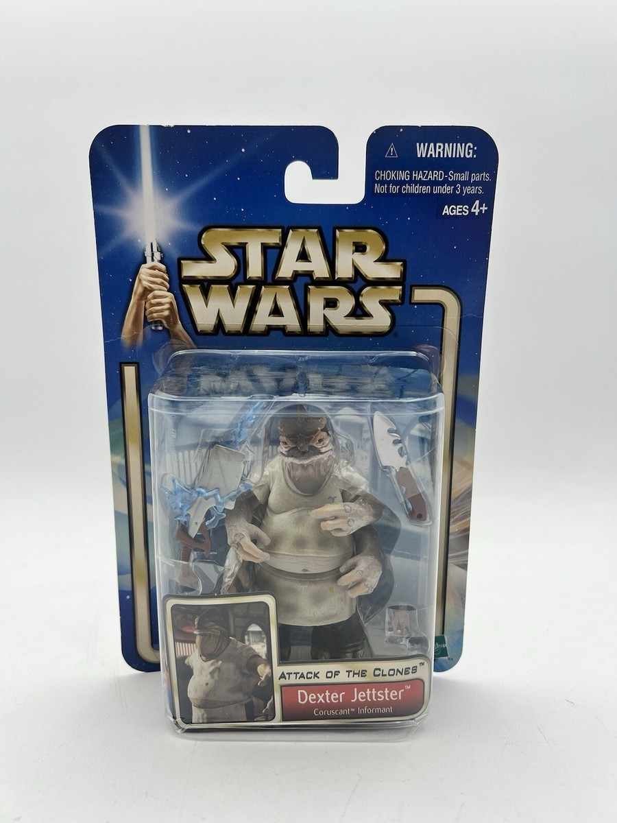 Hasbro Star Wars Dexter Jettster未開封 Star Wars Attack Of The Clones Dexter Jettster Action