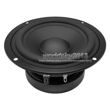 1pcs 4.5" inch 8ohm 80W HIFI Sealed Basket Midrange Audio Speaker Loudspeake   r