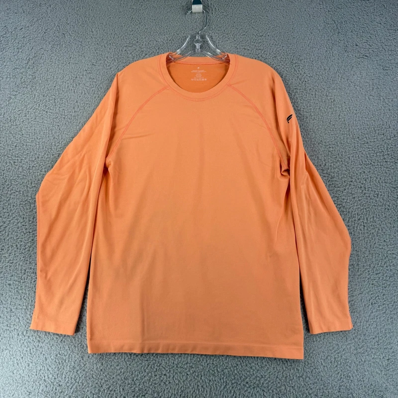 fabletics long sleeve crew neck gym workout athletic shirt