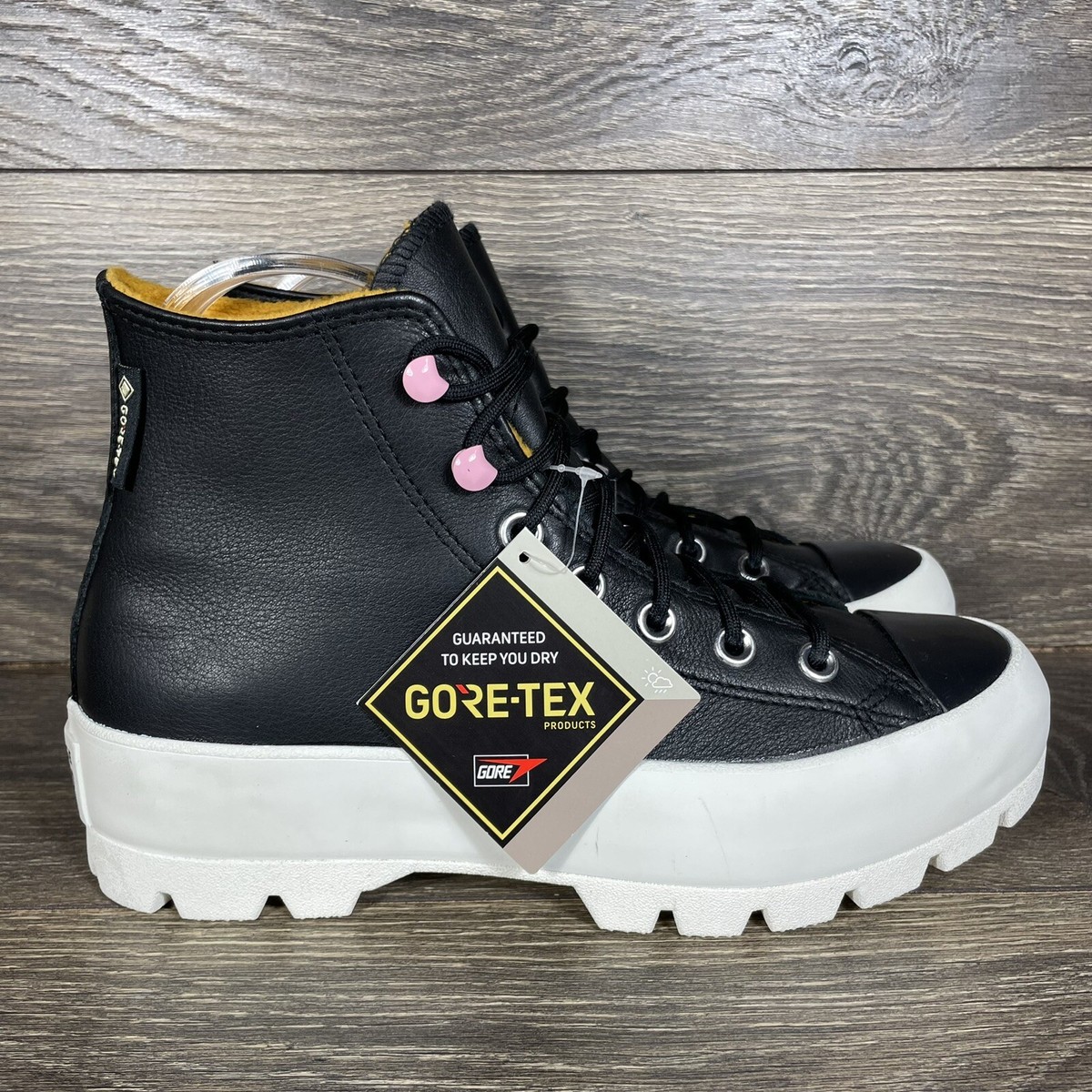 Converse Women's Chuck Taylor Lugged Winter Hi Black Gore-Tex GTX