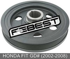 Crankshaft Pulley Engine L13A For Honda Fit Gd# (2002-2008)