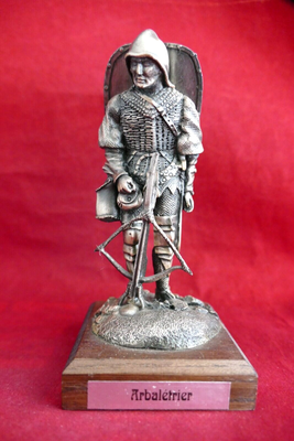 Figurine Les Étains Du Graal - Arbalétrier - Fabrication Française 1ère Version