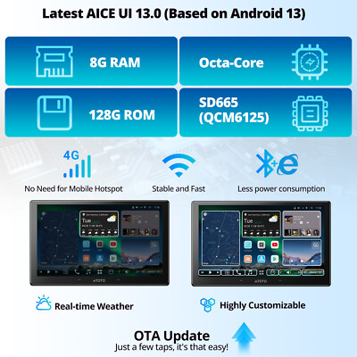 [10インチ] ATOTO X10 Android 8+128G ATOTO X10 8G+128G Android 13 10