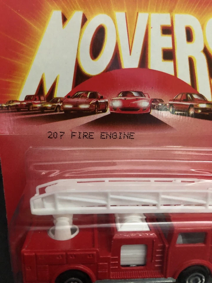Motor de bombeiros Majorette Movers metal fundido 207 novo na caixa série 200 - Imagem 4 de 4
