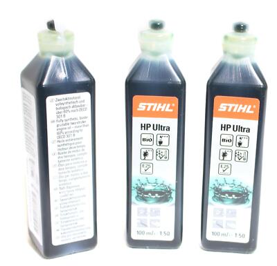 Stihl Zweitaktmotorenöl 100ml HP Ultra 1:50 (für 5l) 3-Stück