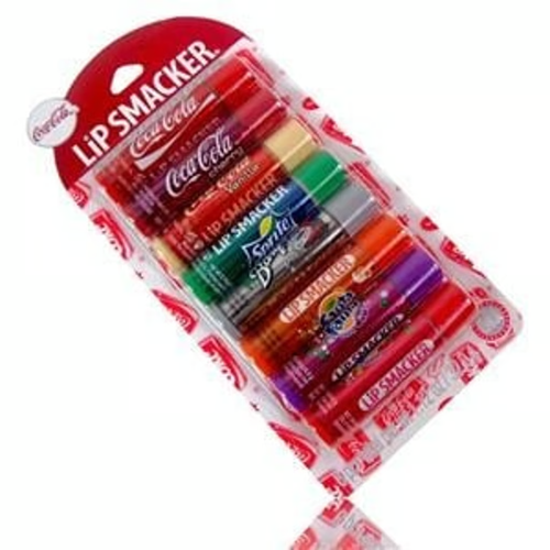 Coco-Cola Lip Smackers 8 Count COKE Themed Lip Balm New in Sealed Pack - Picture 2 of 11