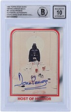 David Prowse Star Wars Signed 1980 Topps Empire Strikes Back #87 BGS 10 Card