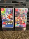 (2) Nintendo Switch Games: Mario Kart 8 (Deluxe) + Mario Tennis Aces