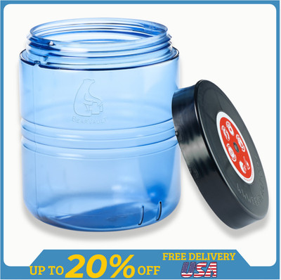 BearVault BV475 Trek Bear Resistant Food Canister 9.3L Sideways Pack Fit