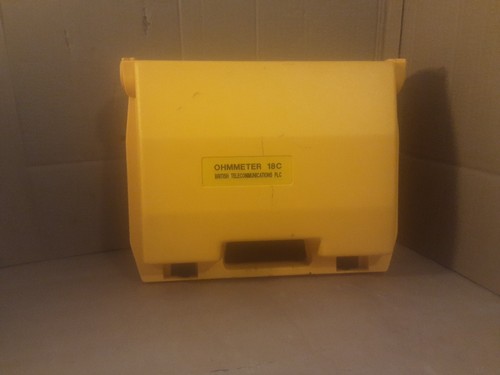 BT OHMMETER TYPE 18C - CABLE/FAULT TESTER LOCATOR WITH LEADS VGC - Picture 3 of 11