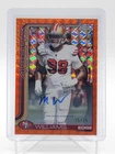 2025 Topps Signature Mykel Williams Orange (RAW)