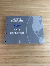 2013 Ford Explorer Electrical Wiring Diagrams Service Manual