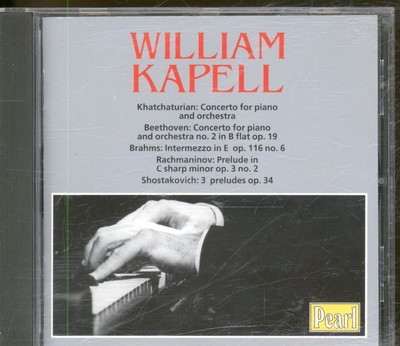 GEMMCD9277 William Kapell Katchaturian / Beethoven / Brahms - Concerto